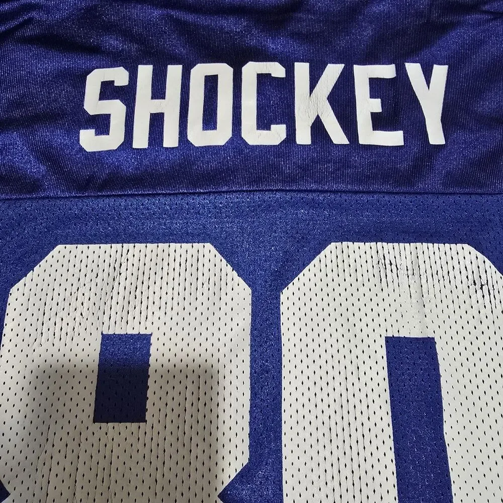 Reebok Vintage Y2K NFL New York Giants Jeremy Shockey Nylon Jersey M